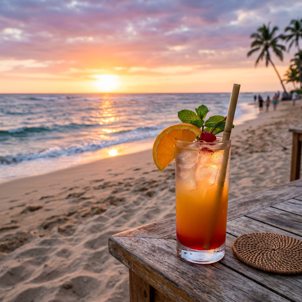 🧪 Experimento #20: Experimente o Sunset on the Beach: Receita Refrescante