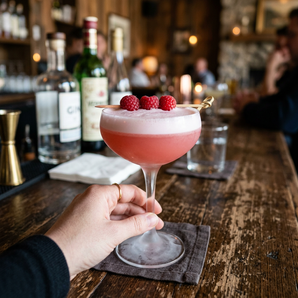 🧪 Experimento #48: Clover Club: A Experiência Sensorial do Coquetel
