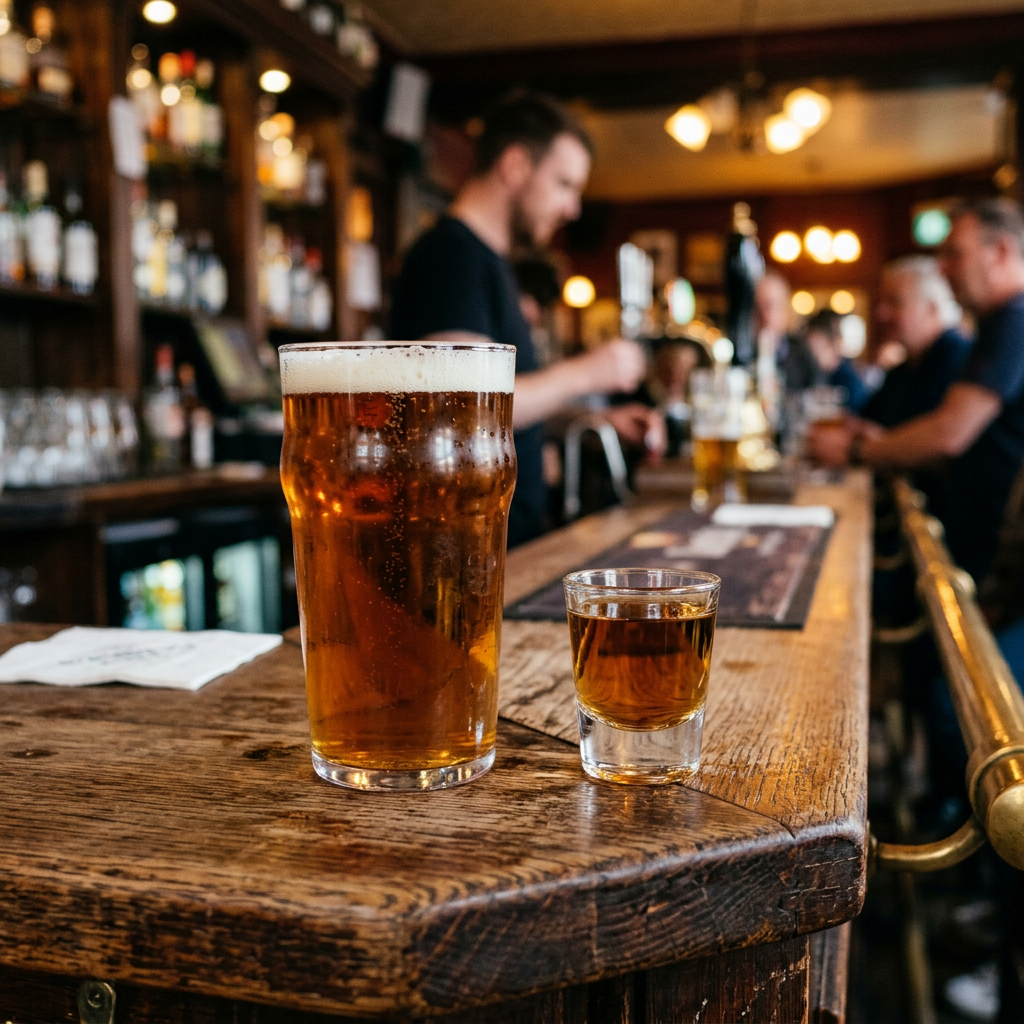 🧪 Experimento #72: A Física do Boilermaker: Entendendo a Embriaguez Rápida